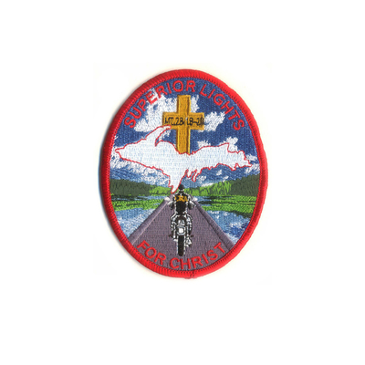 Merrowed ferro su toppe ricamate vestiti distintivi Boy Scout Souvenir