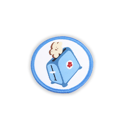 Decorazione delle tovaglie degli indumenti di Logo Patch Ironing Backing Per tessuta ricamo