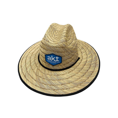 11,5 cappelli di Sun tessuti bordo di cm, bagnino praticante il surfing all'aperto Straw Hats