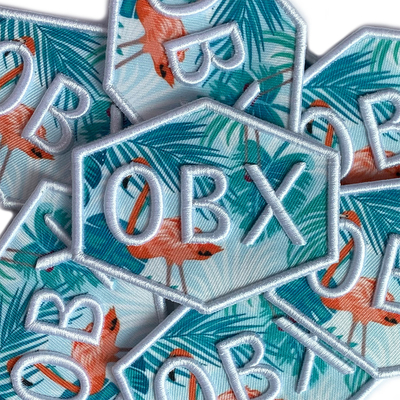Stampando 3D segna la toppa con lettere della sublimazione della tintura ricamata per gli indumenti