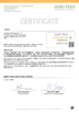 La Cina Shenzhen K&amp;F Apparel Co., Ltd Certificazioni